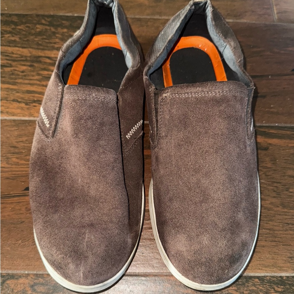Dunham Brown Loafers Slip-On Shoes Casual